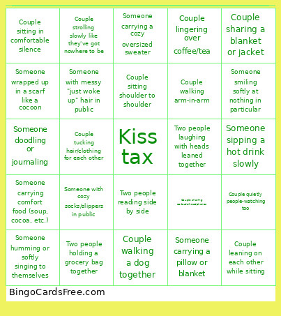 Standard Bingo Card