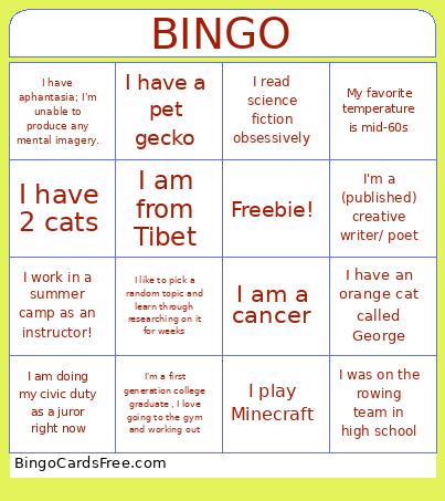 su2025 Bingo