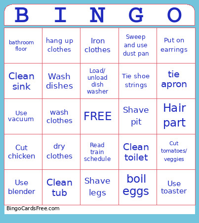 SUMMER OF SKILLS Bingo Card