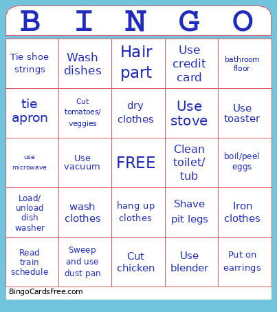 Summer Of Skills Bingo Card