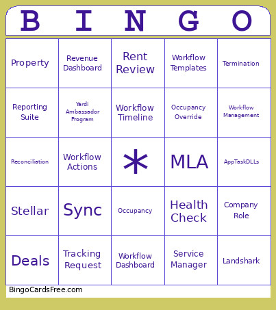 Summit 2026 Bingo Card