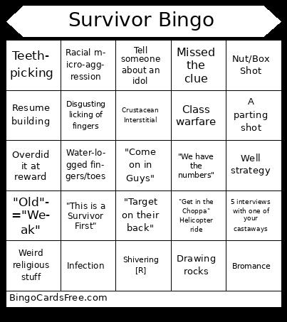 Survivor Bingo
