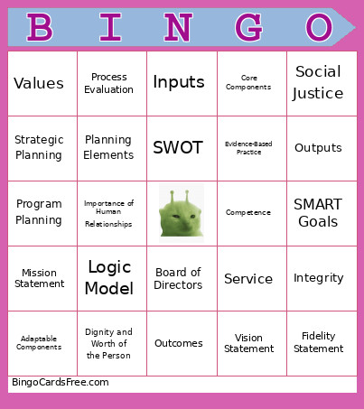 SW 561 - Chapter 6 & 7 Bingo Card