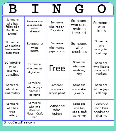 Swap From Scratch Bingo Card