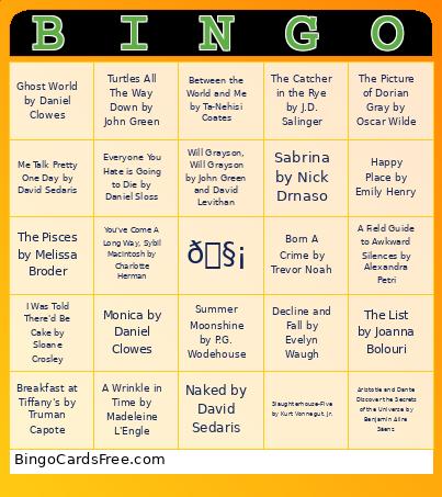 Swiftie Night Bingo Card