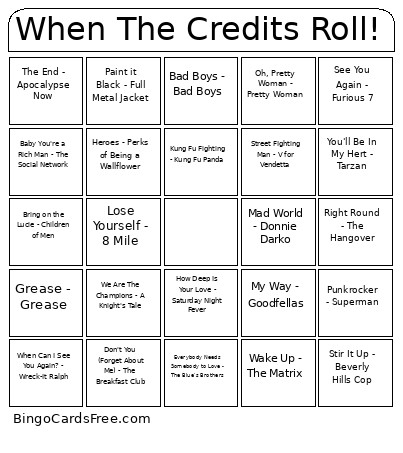 Sydney's Final 4 Bingo Card