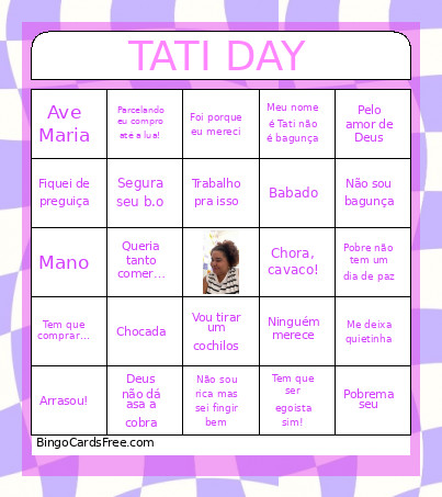 TATI DAY Bingo Card