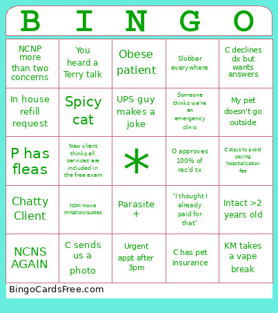 TECH WEEK @ Easty Bingo Card