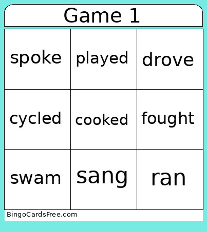 Template Set3adapt Bingo Card