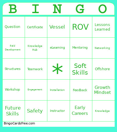 Test For Pq Bingo Card