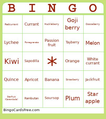 Test Test Test Bingo Card