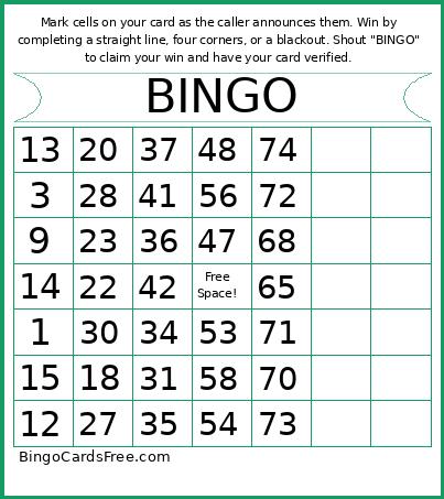 test1 Bingo