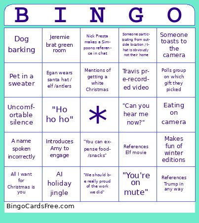 TEST1235678 Bingo