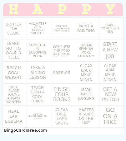 TestING Bingo Card