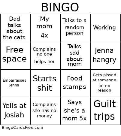 Testing Bingo Card