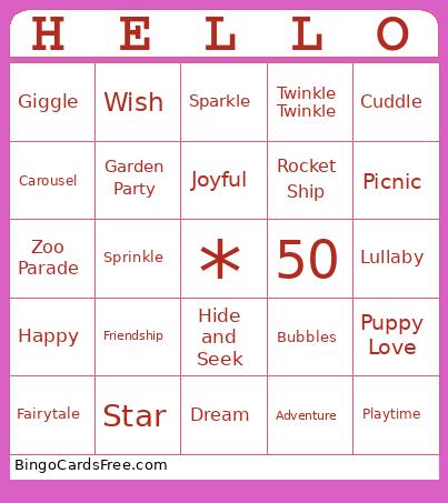 Testing Bingo Creator