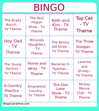 Tests Bingo Card