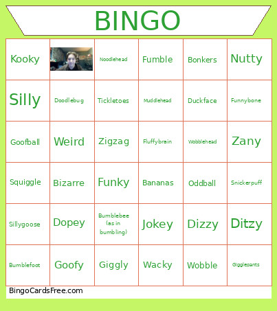 Testt Bingo Card