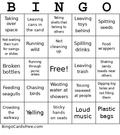TestTest Bingo Card