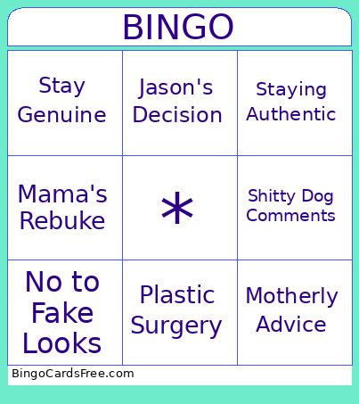 Thanksgiving Bingo