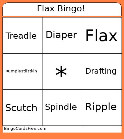 The Threads That Bind Us Bingo Card