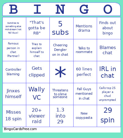 TheDengler_ Bingo Card