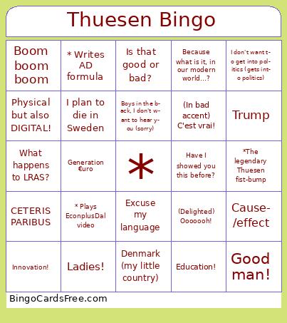 Thuesen Bingo