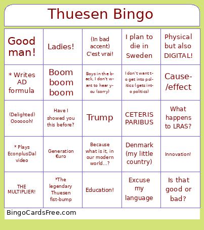Thuesen Bingo