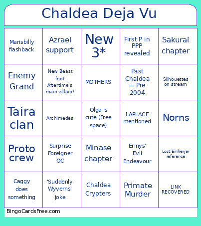 To The Next 10 Years Bingo Card