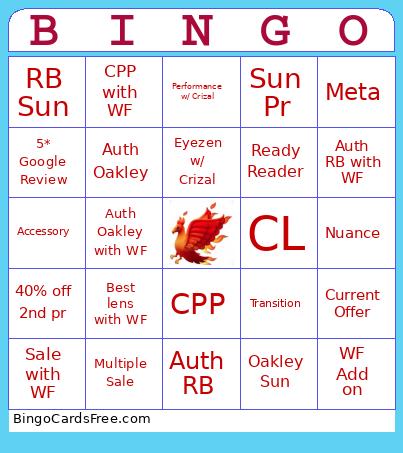 TO2030 Sales Bingo