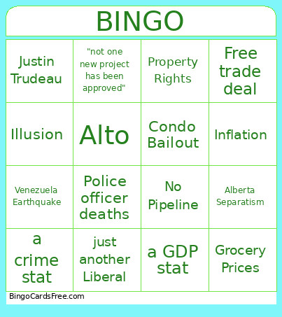 Today Bingo Card