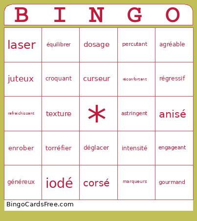 top chef bingo