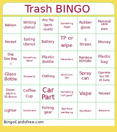 Trash Bingo
