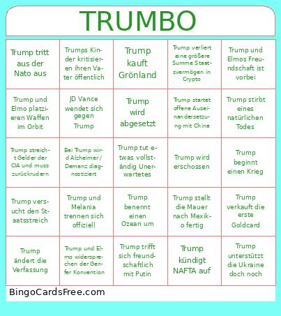 Trumbo Bingo