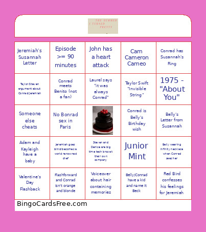 Tsitp Finale Bingo Card 3