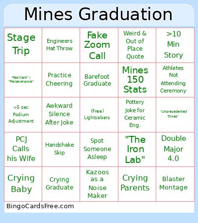 Unlimited Custom Creator Bingo Card