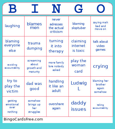 Valkay Bingo Card