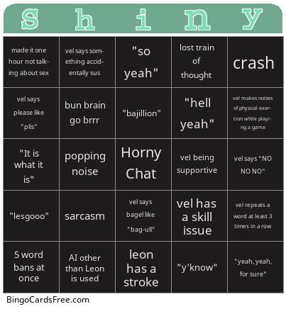 Vel Stream Bingo