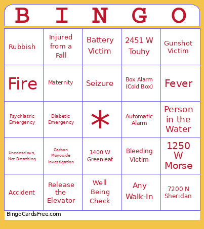 Version2 Bingo Card