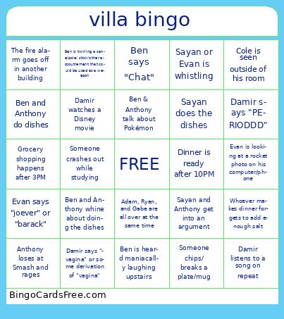 villa bingo