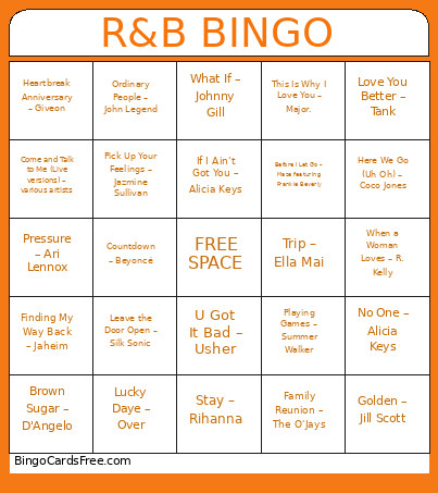 Wakefield Family Reunion 2026 Bingo Card