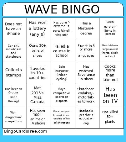wave bingo