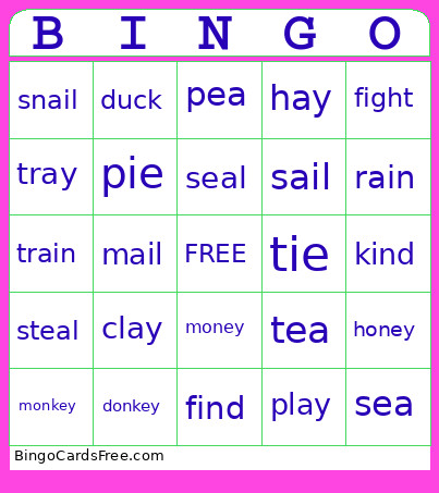 Week 3 Bingo Card