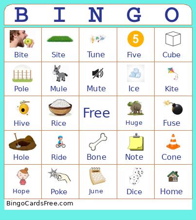 Week 5 Bingo