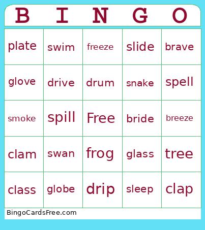 Week 8 Bingo