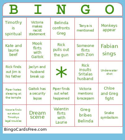 White lotus Bingo