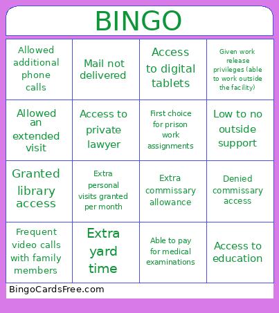 White Male, Grew Up In A Two-parent Household, Upp Bingo Card
