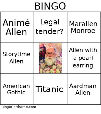 Who the fck is Allen? Bingo