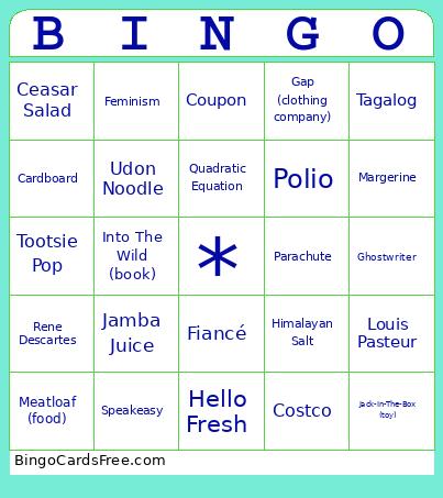 wiki 2 Bingo