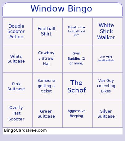 Window Bingo